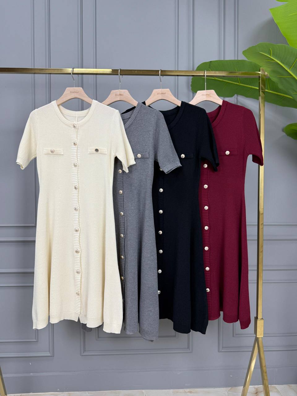 🌟 Трикотажные платья 